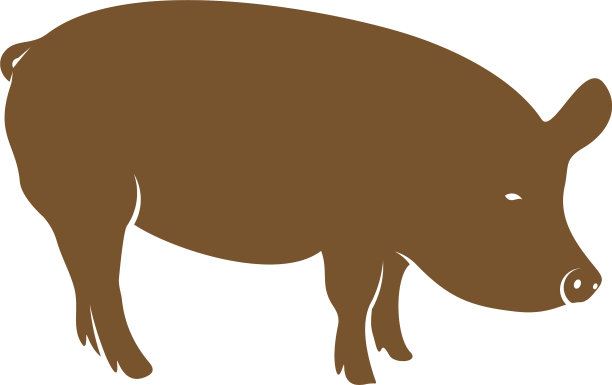 猪肉标志设计模板图标符号图片下载