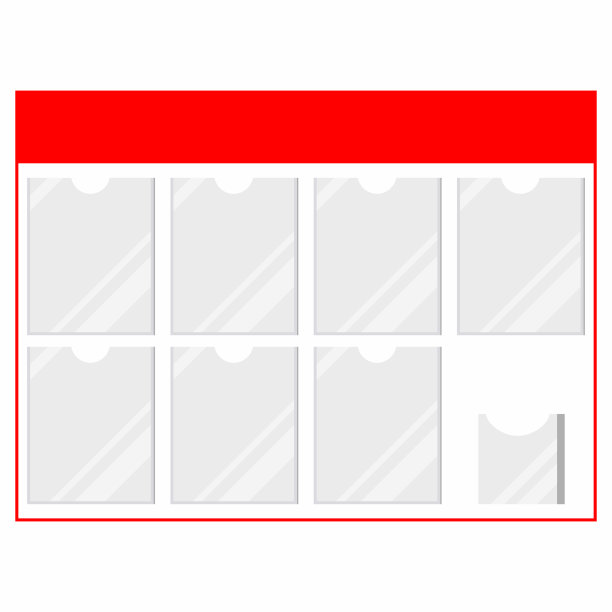 塑料客户信息板与模板图片下载