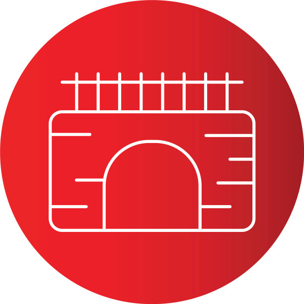 梯度线圆完美的图标或pigtogram图片下载