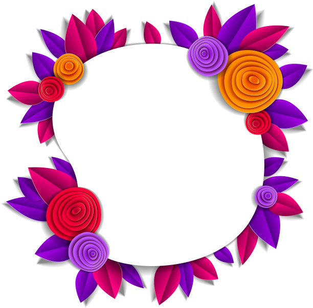 秋天的花和叶还是美丽的背景图片下载