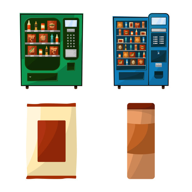 孤立的对象贩卖和服务符号图片下载