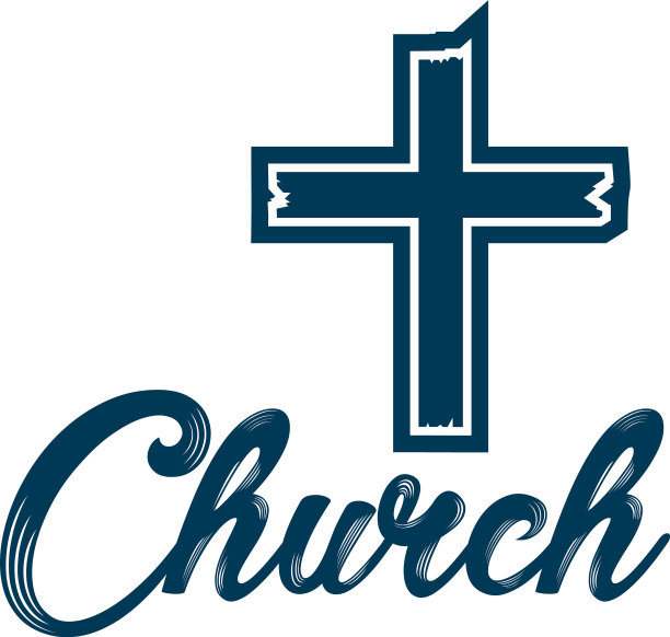 教堂标志基督教符号交叉符号图片下载
