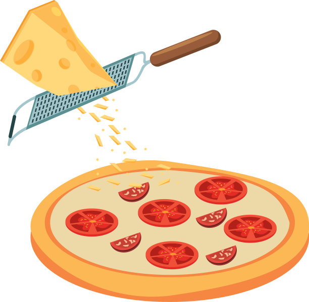 意大利披萨设计图片下载