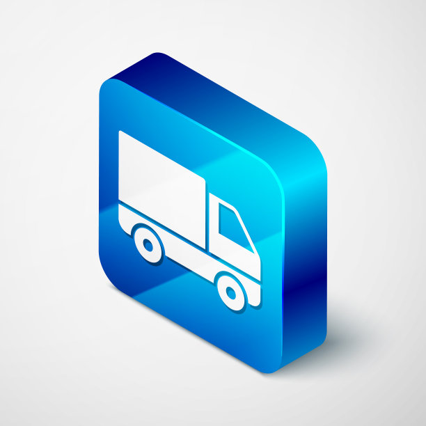 等距交付货车车辆图标图片下载