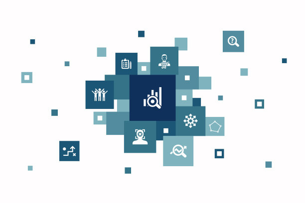 市场调研信息图10步像素设计图片下载