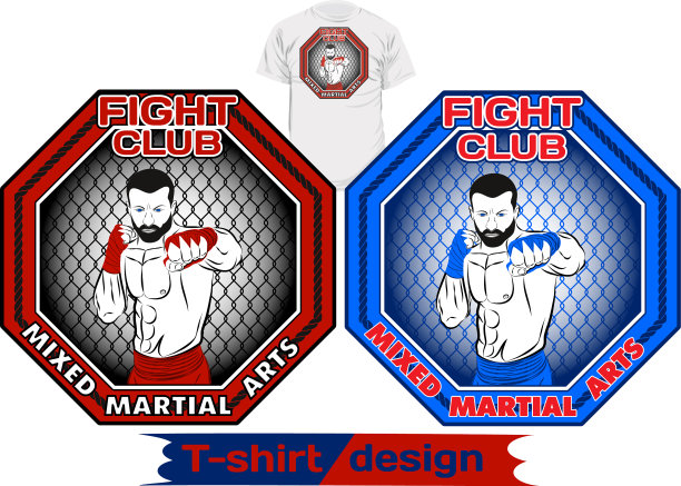 综合格斗套装图片下载