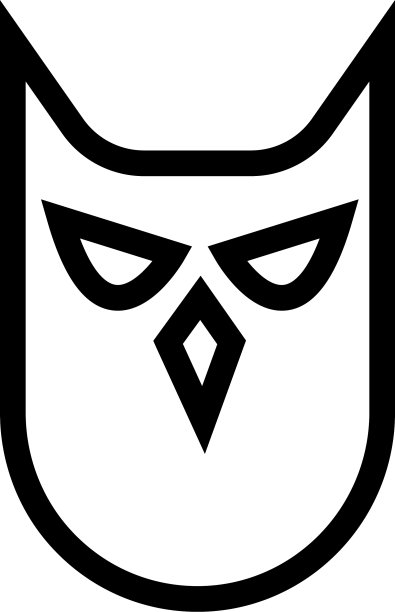 万圣节猫头鹰图标图片下载