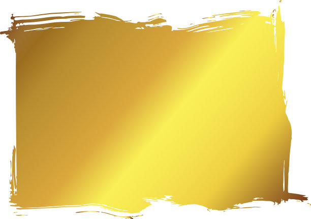 金画框装饰边框图片下载