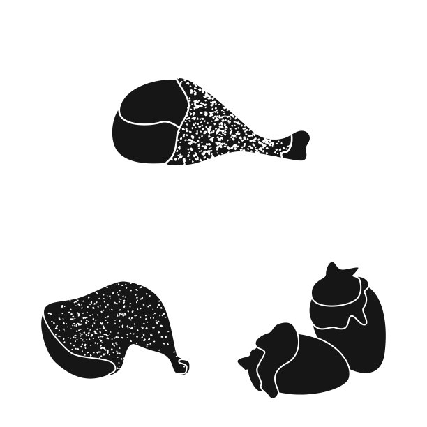 孤立对象餐厅和农业标志图片下载