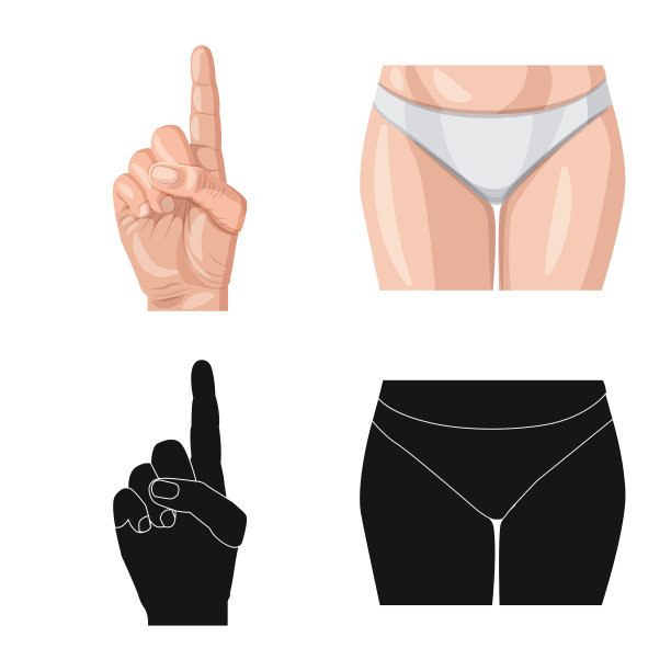 孤立物体人类和部分符号图片下载