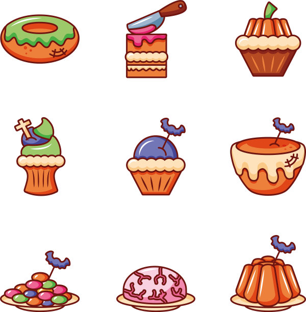 捆绑万圣节与设置图标图片下载