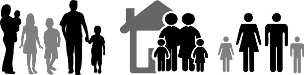 家庭图标上的白色背景图片下载