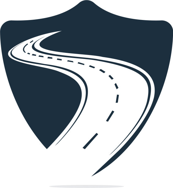 创意道路旅行标志设计图片下载