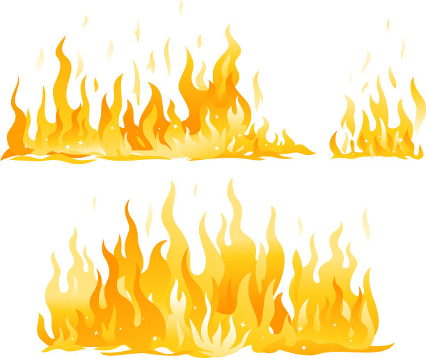 在孤立的地面上纵火图片下载