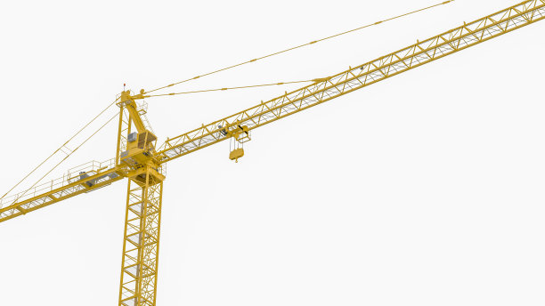 白底黄塔鹤图片下载