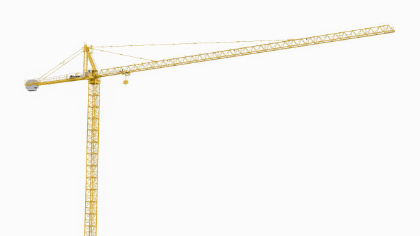 白底黄塔鹤图片下载