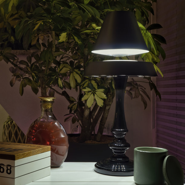 现代复古混合浮帘灯图片下载