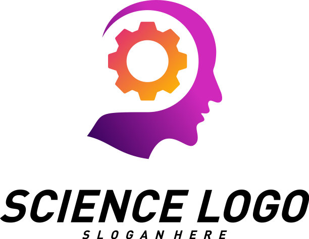 用齿轮标志模板大脑领导人们图片下载