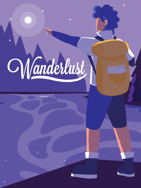 风景优美的河流和游客的旅游欲望图片下载