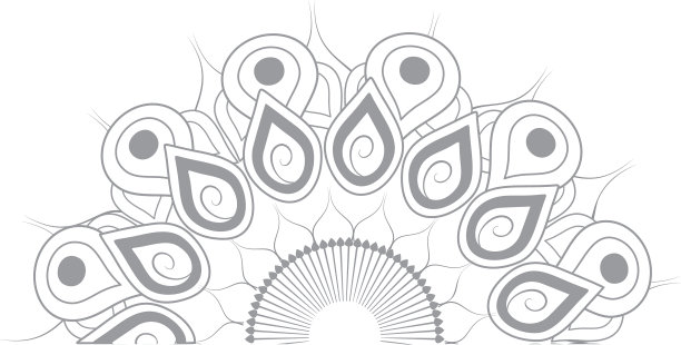 曼荼罗彩色背景图片下载