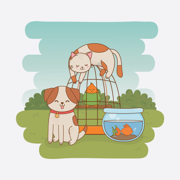 群小吉祥物人物图片下载