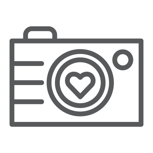 相机线图标摄影和爱爱照片图片下载
