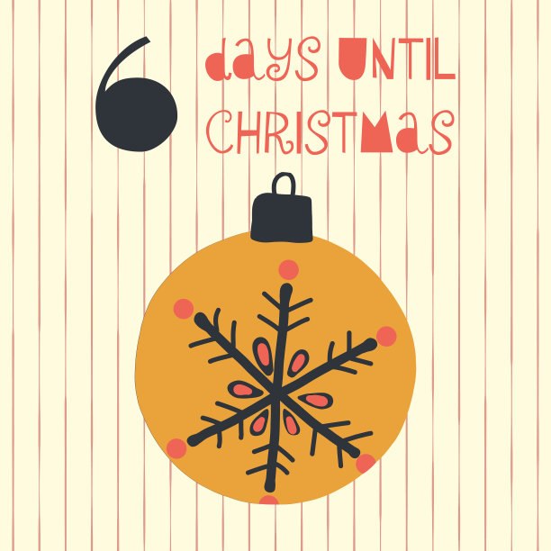 离圣诞节还有6天图片下载
