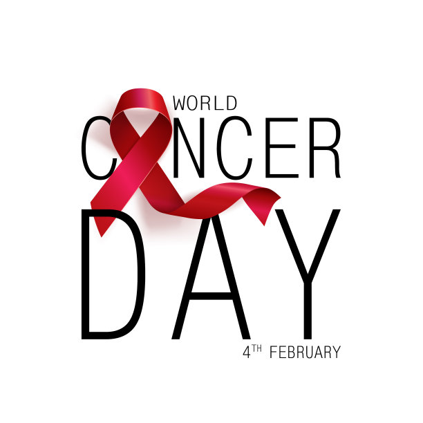 世界癌症日概念薰衣草丝带图片下载