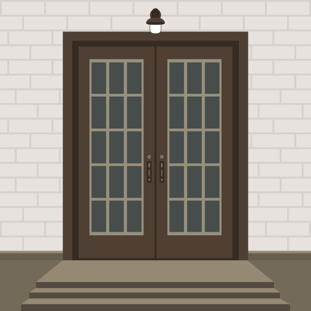 房子门前有门阶和台阶窗图片下载