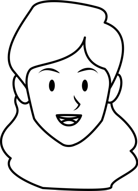 女人只有脸图片下载