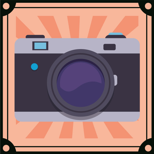 相机孤立的图标图片下载