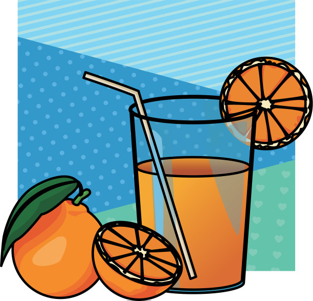 橙汁图标图片下载