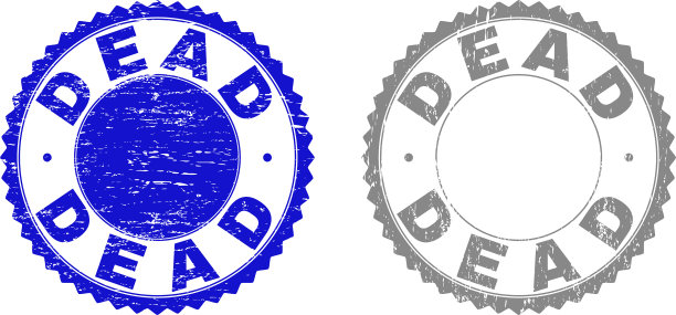 陈旧的、死刮花的邮票图片下载