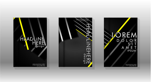 封面书与几何设计的背景图片下载