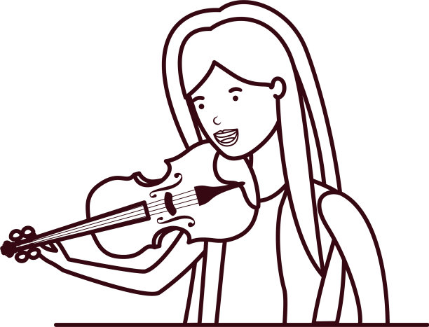 年轻的小提琴手图片下载