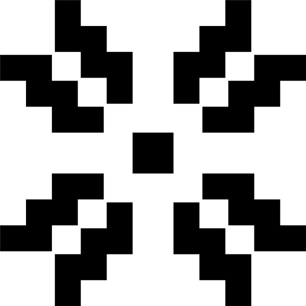 斯堪的那维亚图案图标黑色平坦风格图片下载