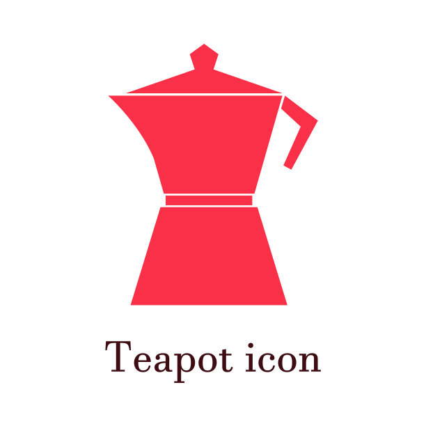 茶壶的图标是茶的象征图片下载