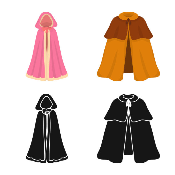 设计材料和服装图标图片下载