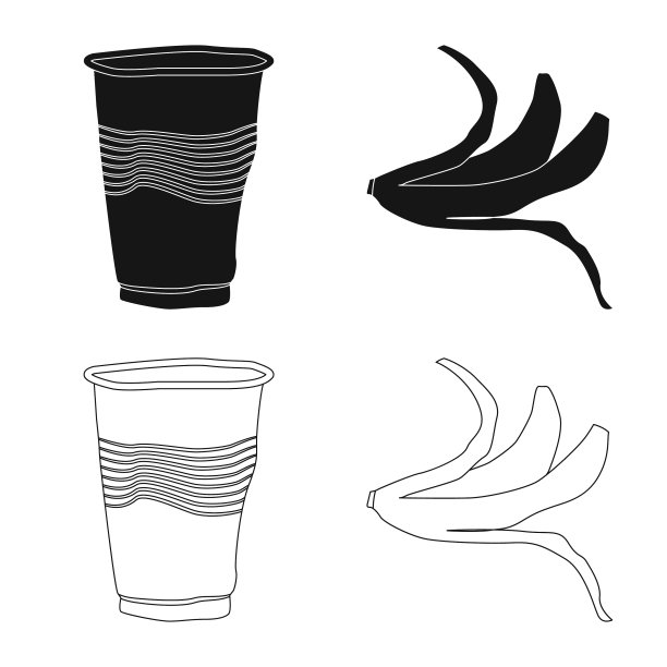 的隔离对象转储和排序符号集图片下载
