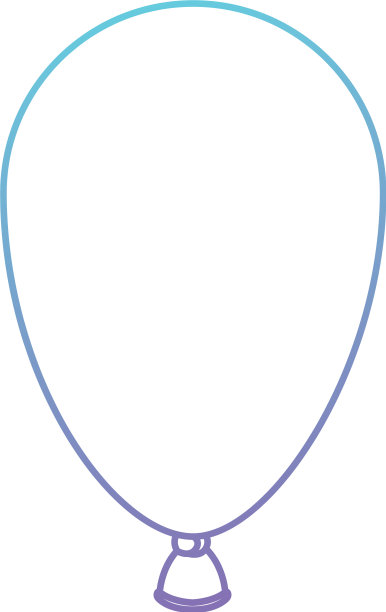 气球氦气浮动图标图片下载