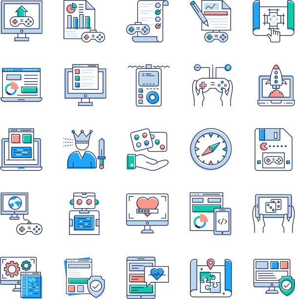 电子游戏图标包图片下载