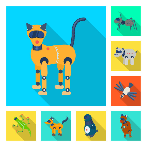 孤立物体玩具和科学标志集图片下载