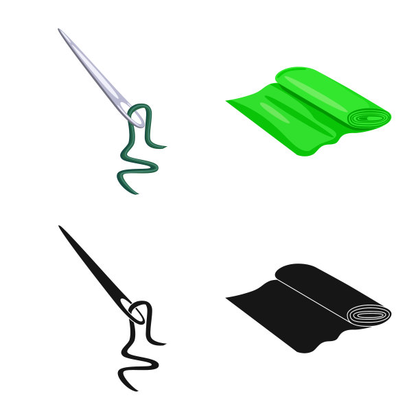 孤立的物体工艺和手工图标图片下载