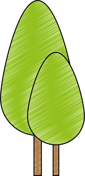 树木植物森林图标图片下载