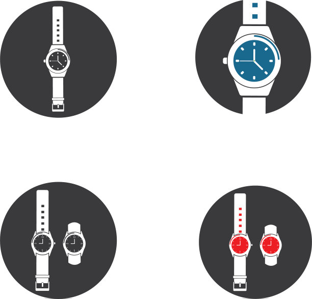 手表图标模板设计图片下载