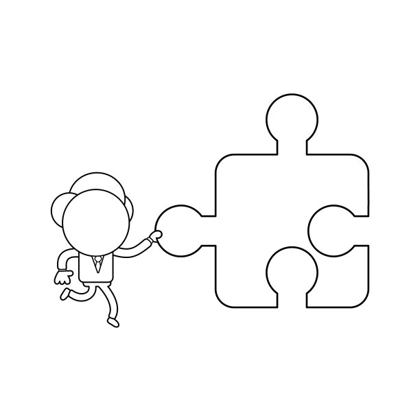 商人性格的奔跑与承载图片下载