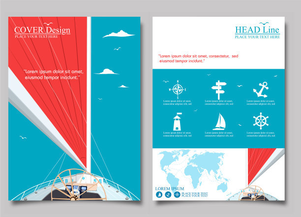 俯视图水上帆船图片下载