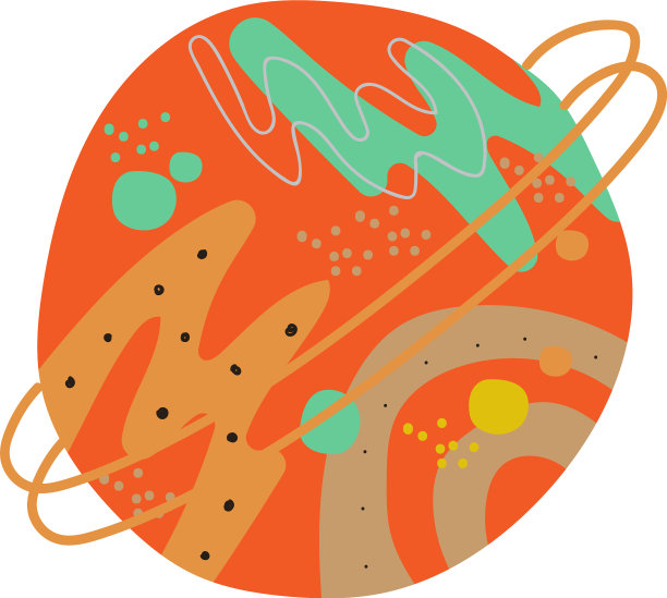 火星星球宇宙主题设计元素图片下载