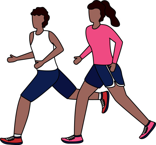 人跑步活动图片下载