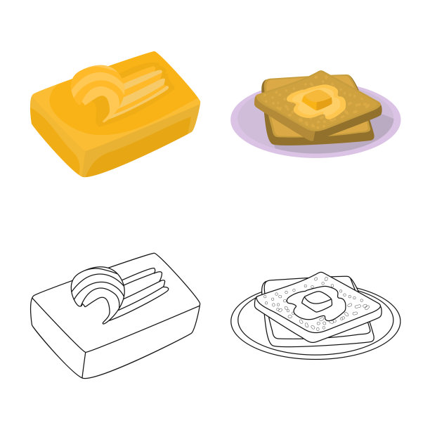 隔离对象奶油和产品标识图片下载